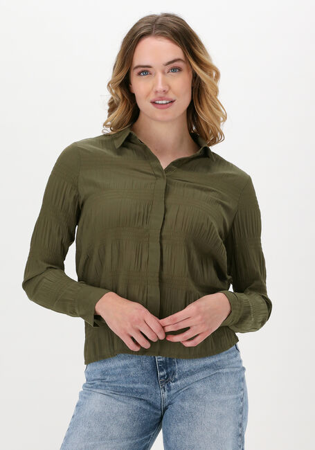 Groene ANOTHER LABEL Blouses DALEN SHIRT L/S - large