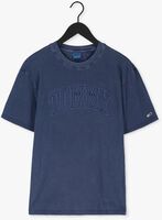 Donkerblauwe TOMMY JEANS T-shirt TJM TONAL TOMMY COLLEGIATE TEE