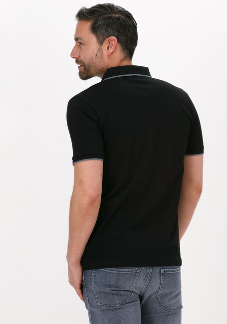 Zwarte BOSS ORANGE Polo PASSERTIP - large
