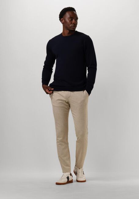 Donkerblauwe PROFUOMO Trui PULLOVER CREWNECK - large