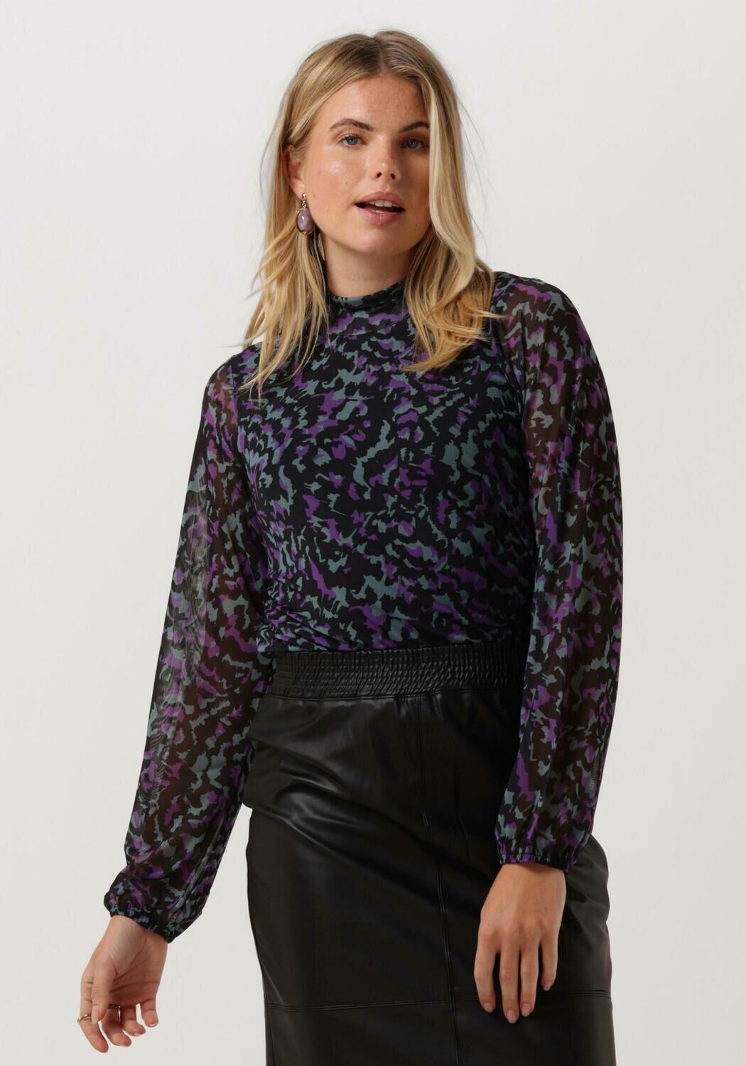 JANSEN AMSTERDAM Dames Tops & T-shirts Lea Zwart