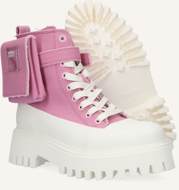 Roze BRONX Veterboots GROOV-Y 47345 Roze BRONX Veterboots GROOV-Y 47345 - large