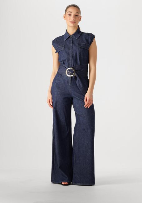 Donkerblauwe CAROLINE BISS Jumpsuit 1502 - large