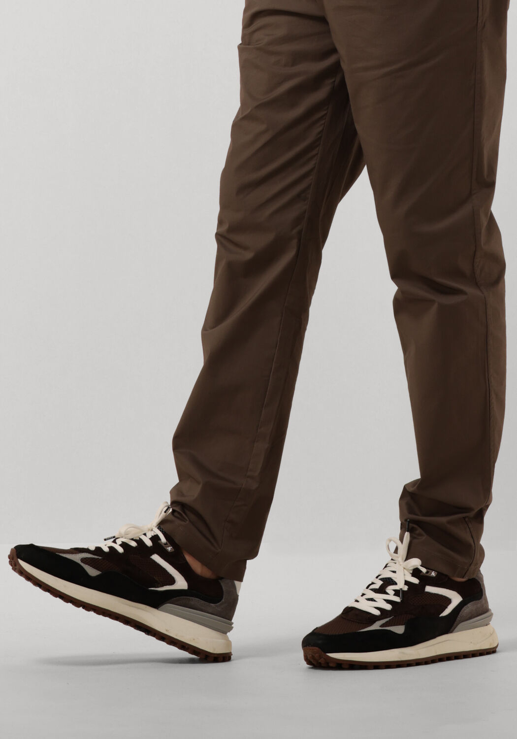 Bruine FLORIS VAN BOMMEL Lage sneakers SFM-10159 NOPPI - large