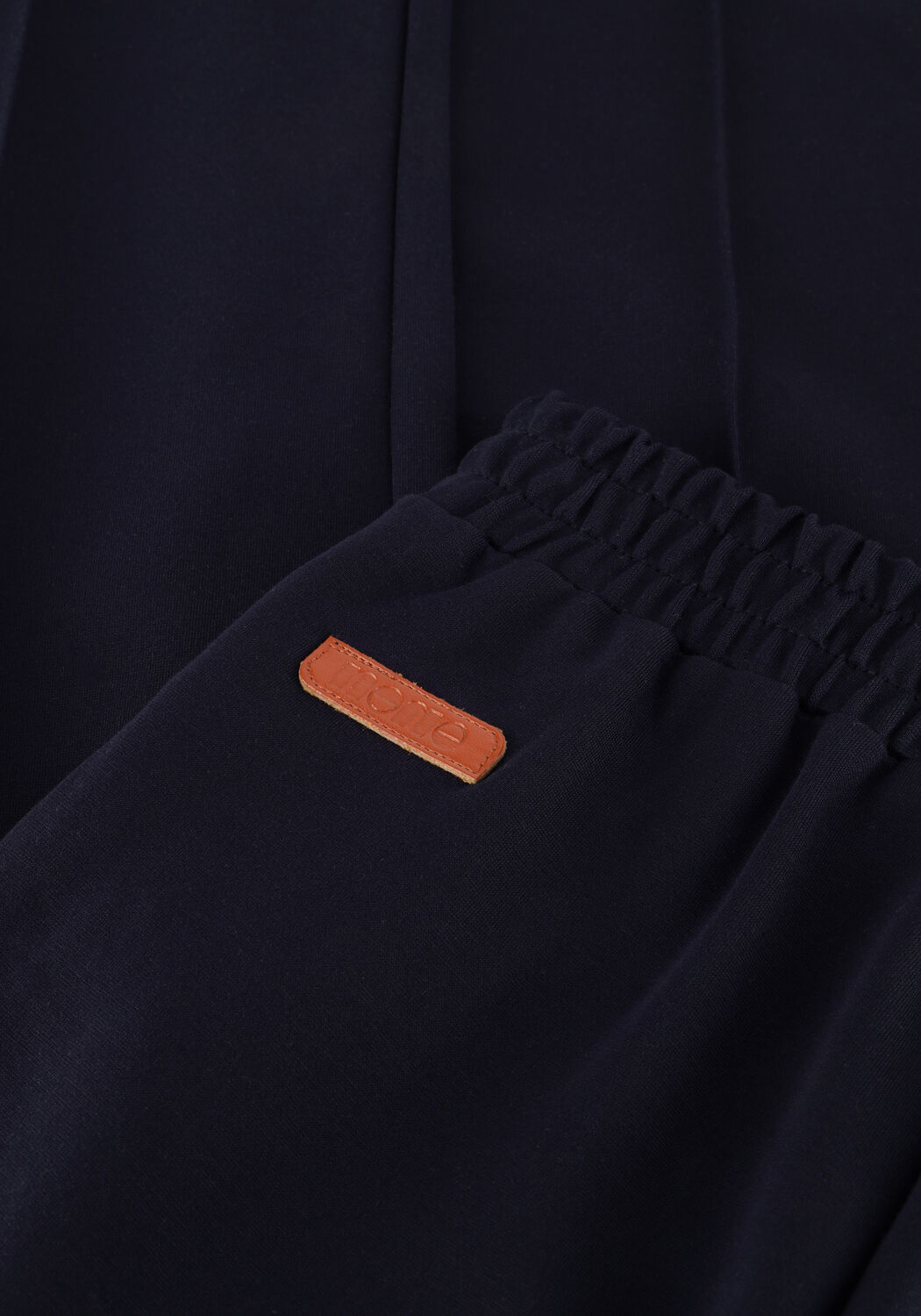 Donkerblauwe NONO Wijde broek SAYLA WIDE LEG PANTS - large