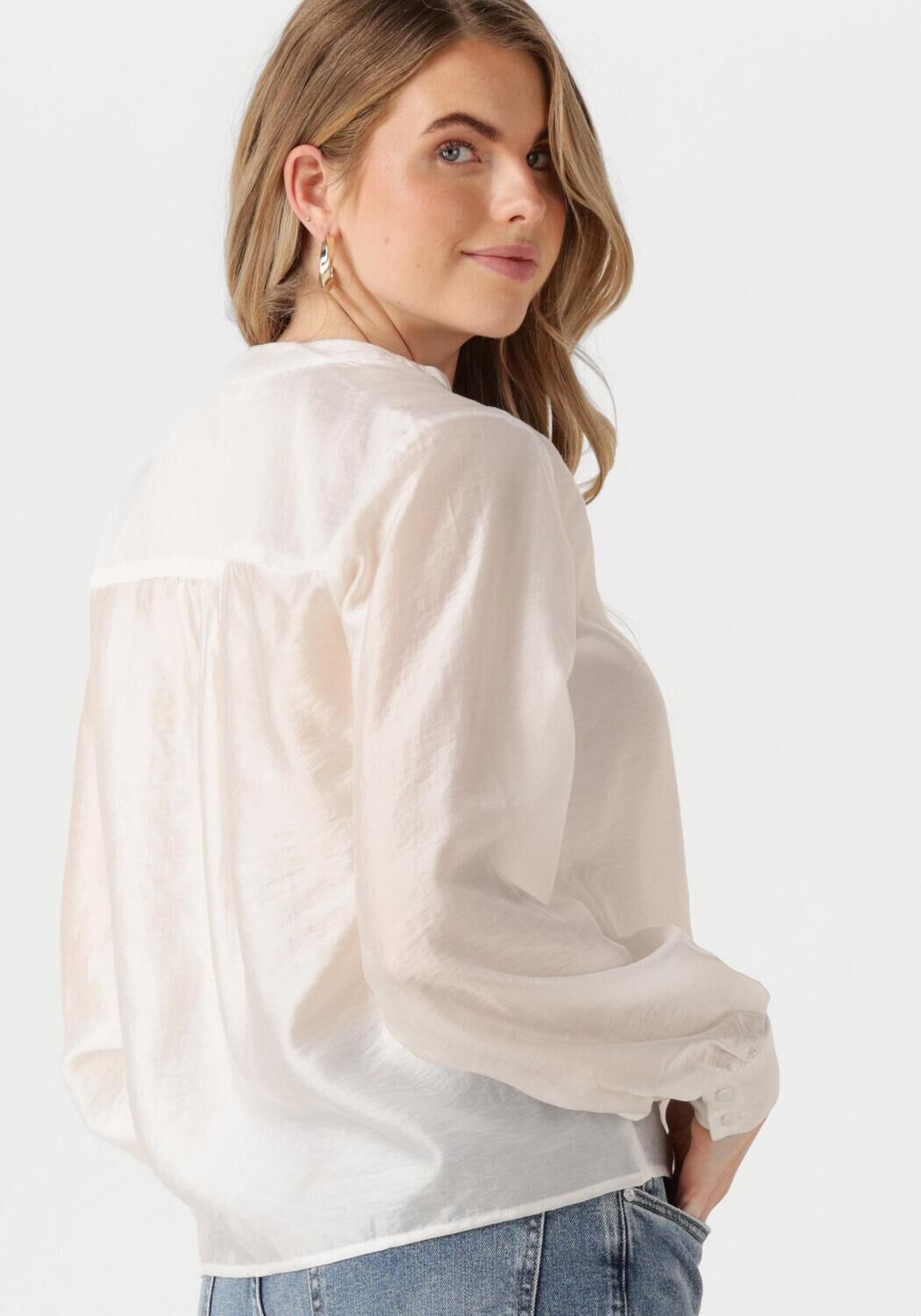MSCH COPENHAGEN Dames Blouses Mschdenny Romina Shirt Creme