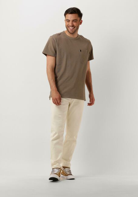 Beige BUTCHER OF BLUE T-shirt ADRIEN PKT TEE - large