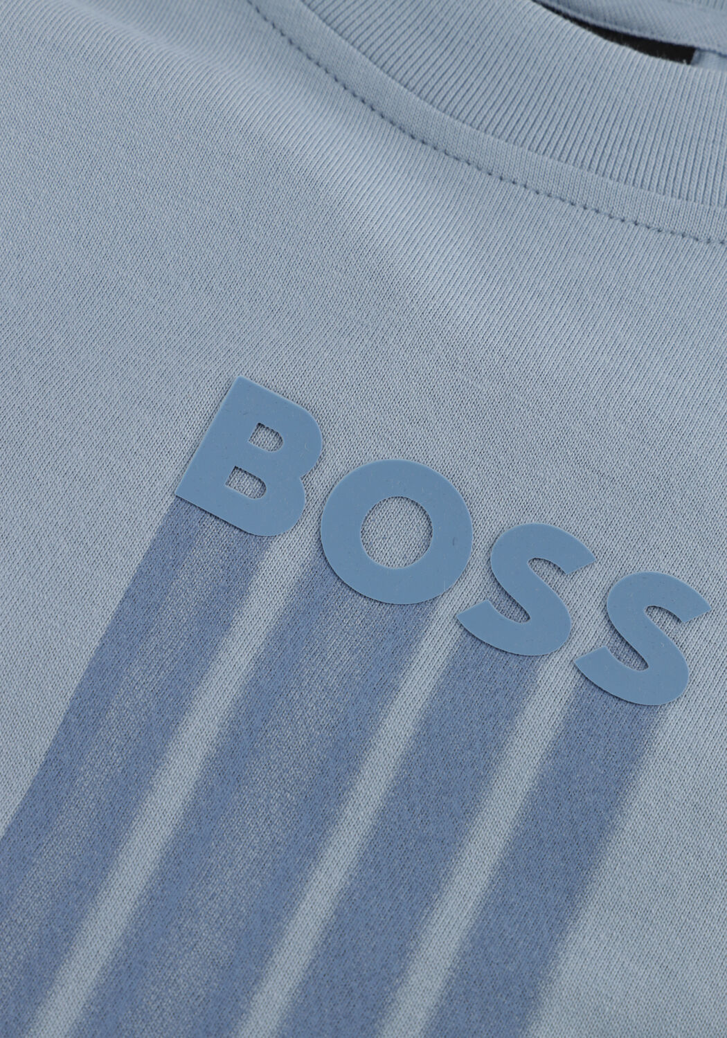 Lichtblauwe BOSS ORANGE T-shirt TE_BASS - large