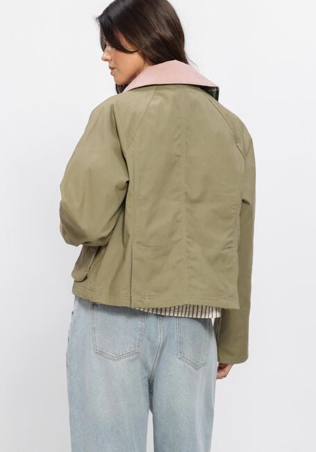 Olijf BARBOUR Jassen CROPPED BEADNELL CASUAL JACKET - large