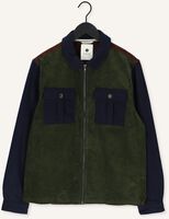 Donkergroene ANERKJENDT Overshirt AKMILAN WOOL/CORD MIX OVERSHIR Donkergroene ANERKJENDT Overshirt AKMILAN WOOL/CORD MIX OVERSHIR - medium