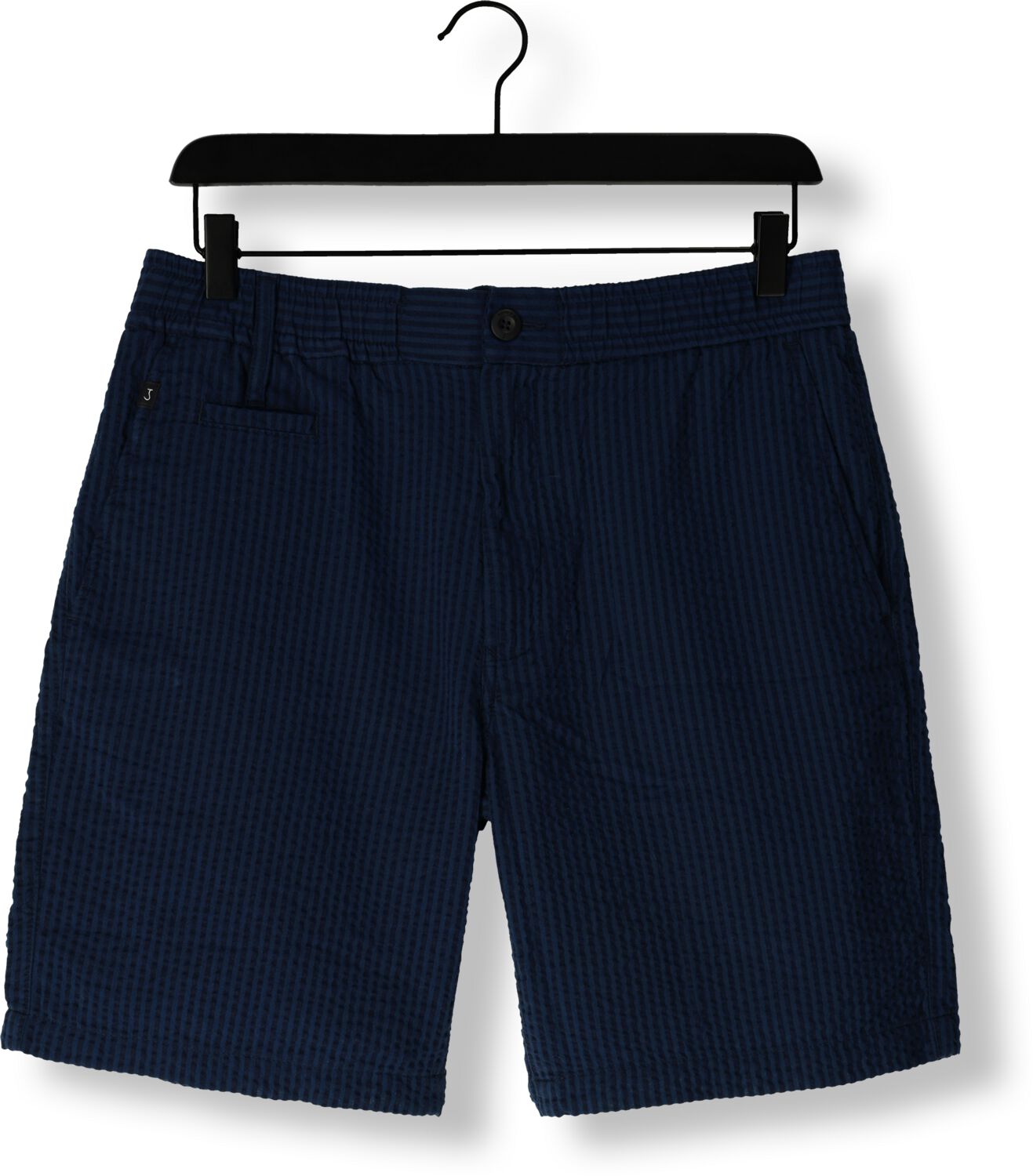 BUTCHER OF BLUE Heren Broeken Loner Mk 2 Seersucker Short Blauw