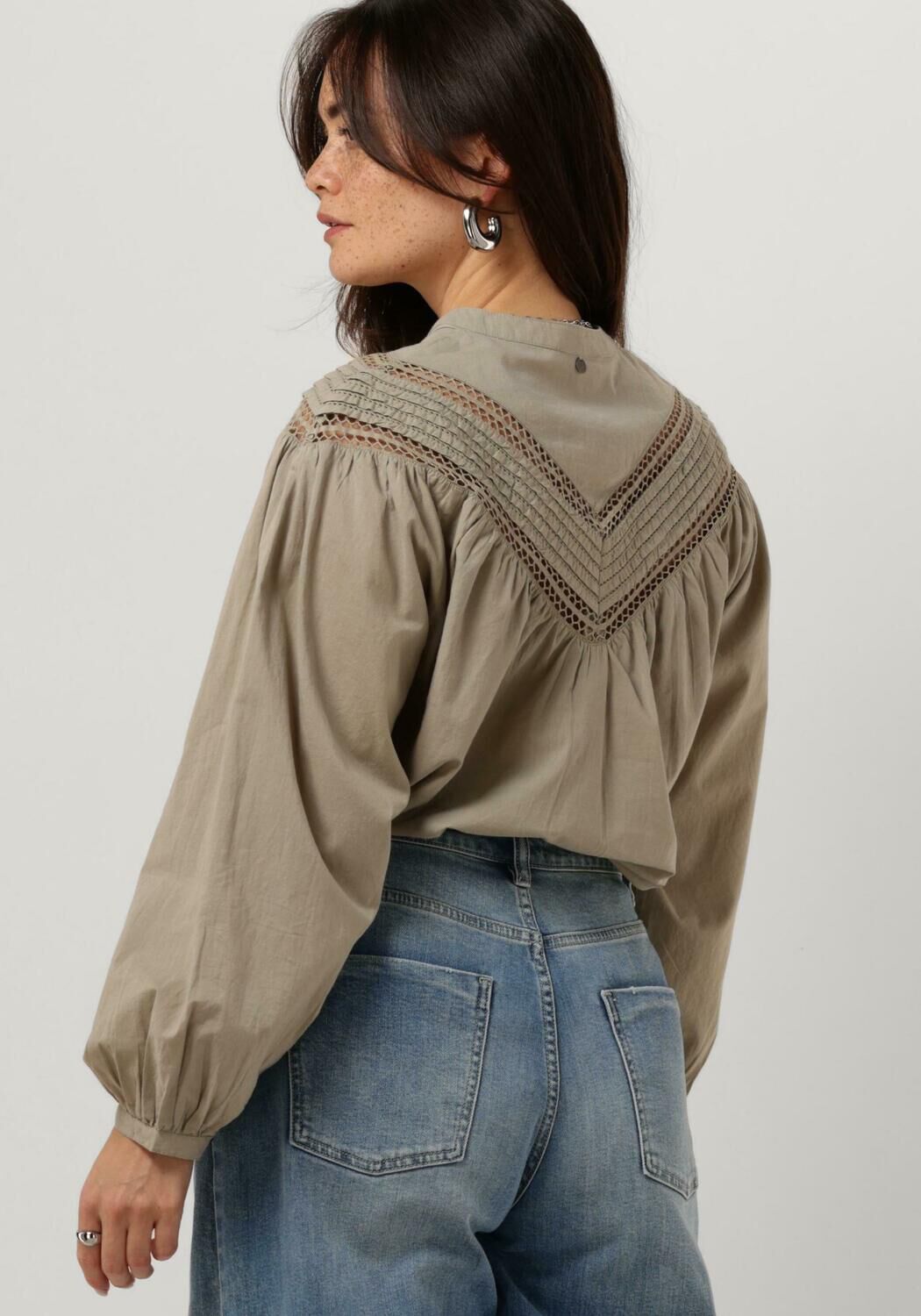 CIRCLE OF TRUST Dames Blouses Trixie Blouse Zilver