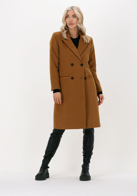 Mijnwerker Persona Monteur Camel OBJECT Mantel LINEA COAT | Omoda