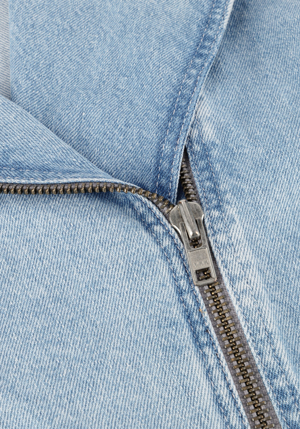 Lichtblauwe MODSTR&Ouml;M Spijkerjas IBENMD JACKET - large