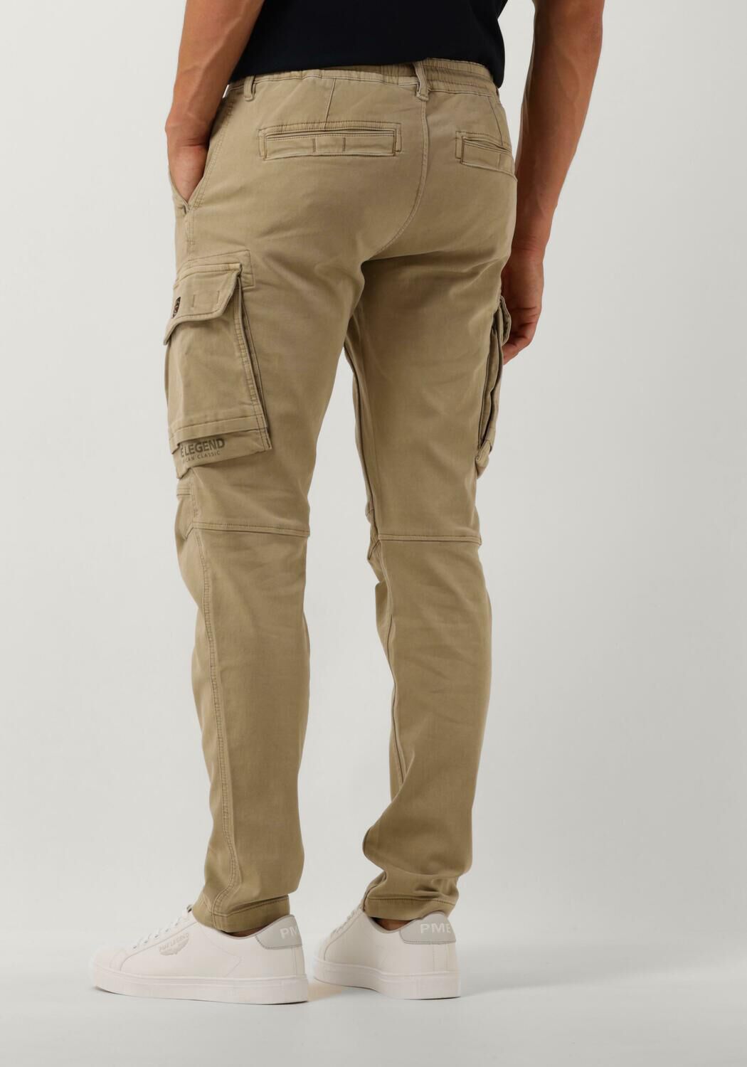 PME LEGEND Heren Broeken Expedizor Cargo Colored Sweat Khaki
