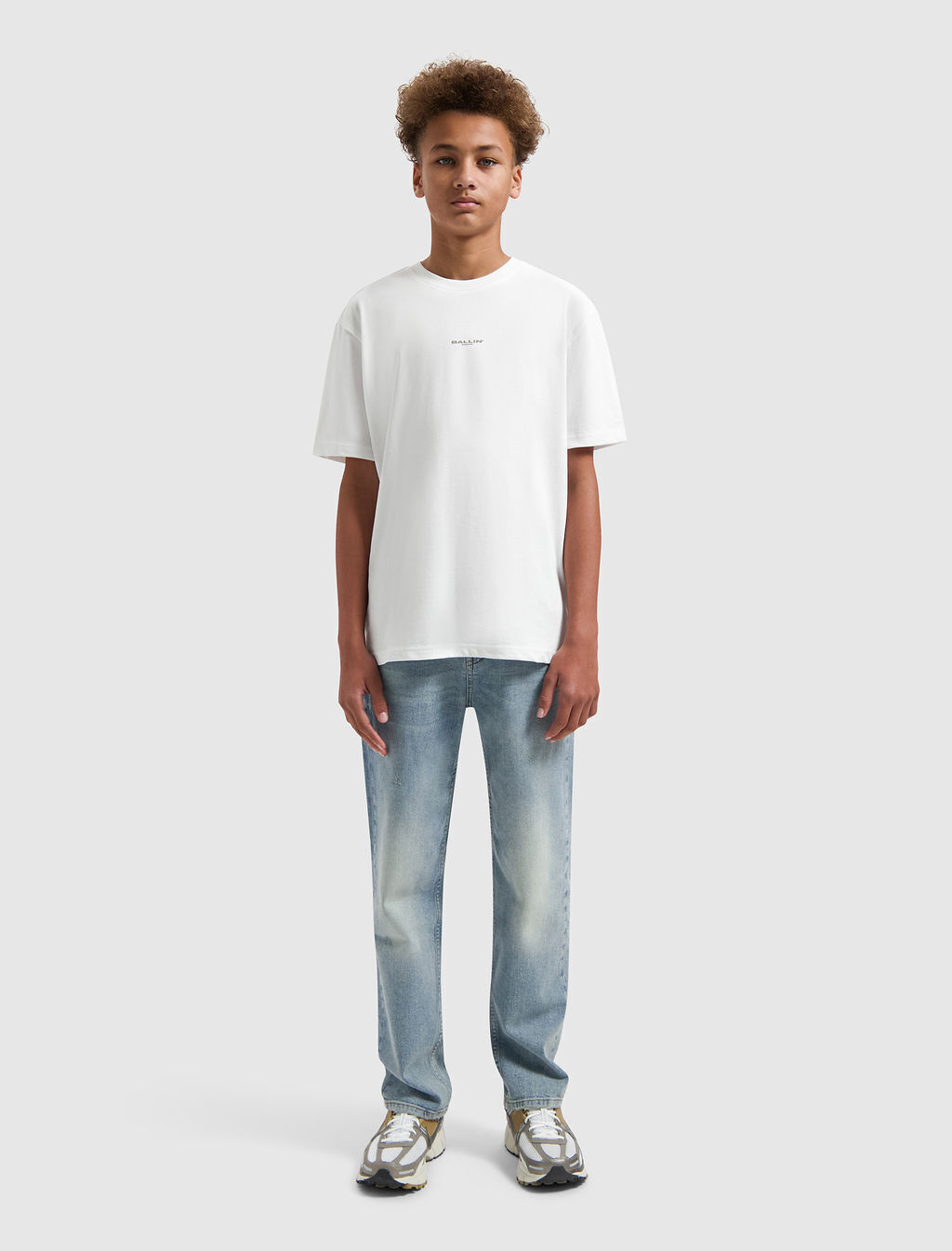 Witte BALLIN T-shirt 017125 - large