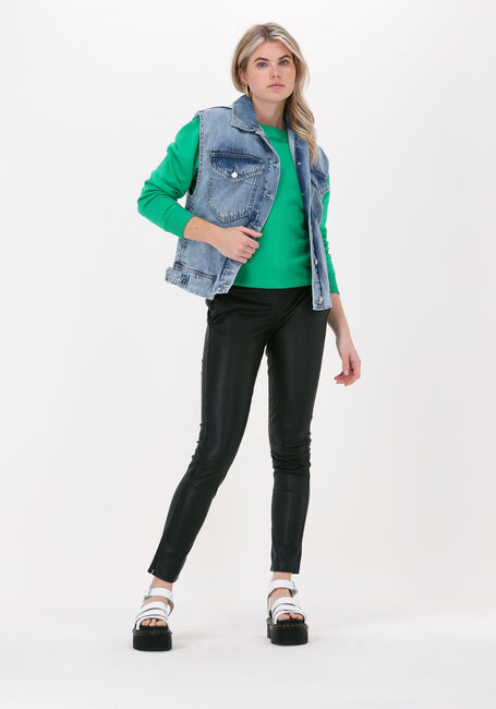 Blauwe ALIX THE LABEL Spijkerjas EMBROIDERD DENIM WAISTCOAT 313 - large