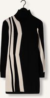 Zwarte OBJECT Mini jurk OBJRAY L/S KNIT ROLLNECK DRESS Zwarte OBJECT Mini jurk OBJRAY L/S KNIT ROLLNECK DRESS - medium
