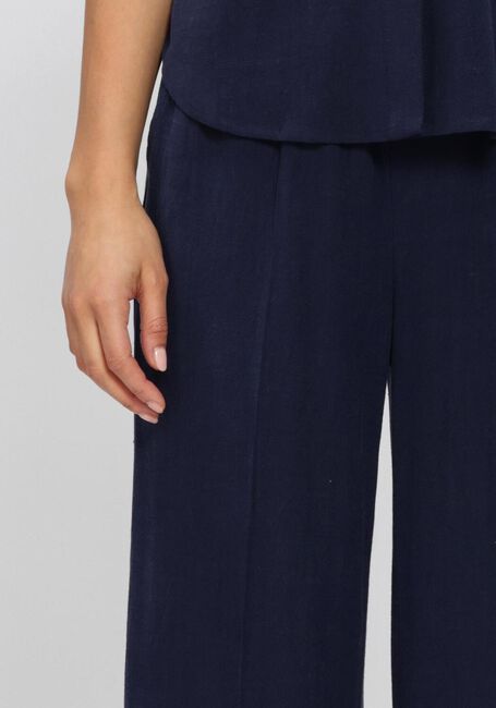 Donkerblauwe GRACE & MILA Wijde broek SS2613034 - large