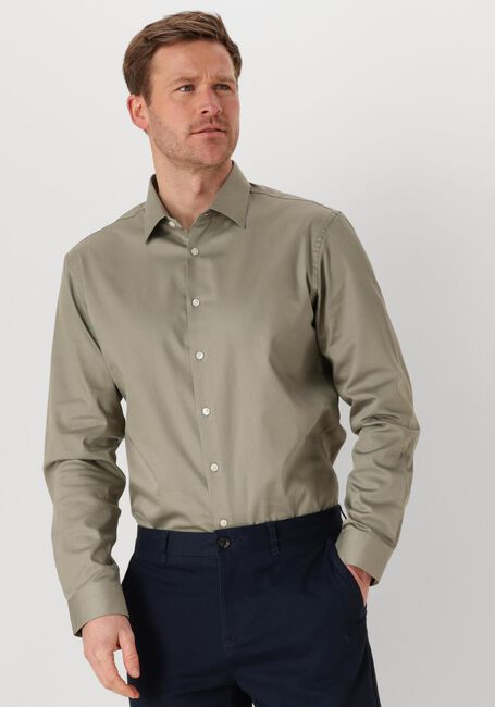 Groene SELECTED HOMME Klassiek overhemd SLHSLIM-PERFORMANCE SHIRT LS NOOS - large
