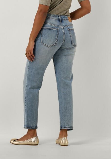 Lichtblauwe MY ESSENTIAL WARDROBE Mom jeans MOMMYMW 144 HIGH STRAIGHT Y - large