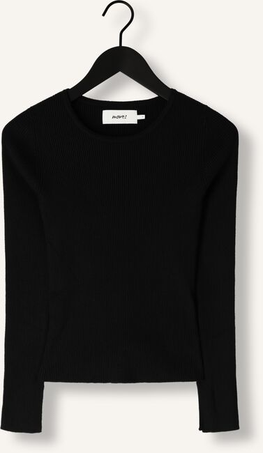 Zwarte MOVES Tops & T-shirts TWISTI O-NECK Zwarte MOVES Tops & T-shirts TWISTI O-NECK - large