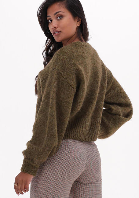 Groene GESTUZ Trui DIANKAGZ PULLOVER - large