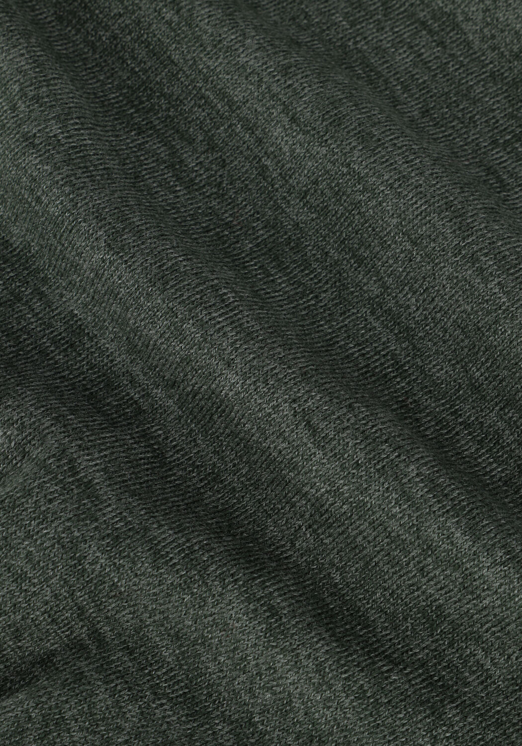 Donkergroene VANGUARD Trui R-NECK COTTON SLUB - large