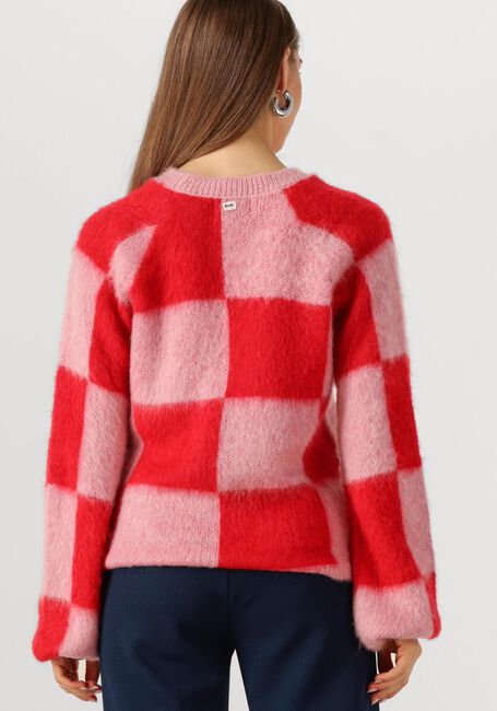 Rode POM AMSTERDAM Trui PULLOVER - CHECKS - large