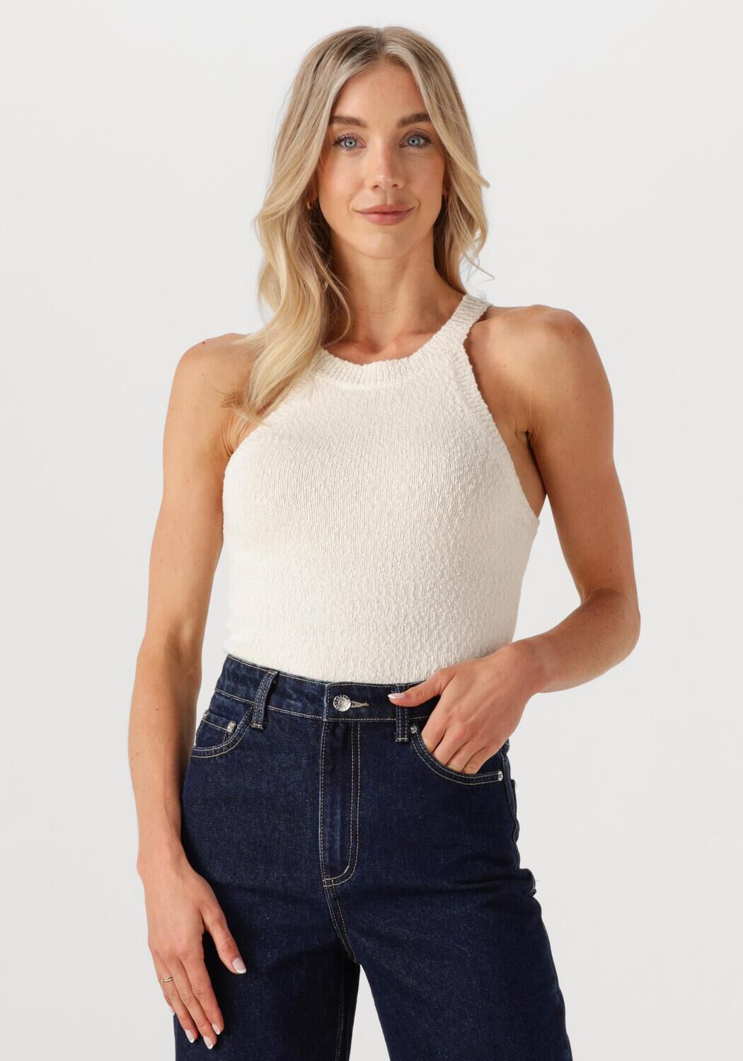 EDITED Dames Tops & T-shirts Yandra Top Ecru