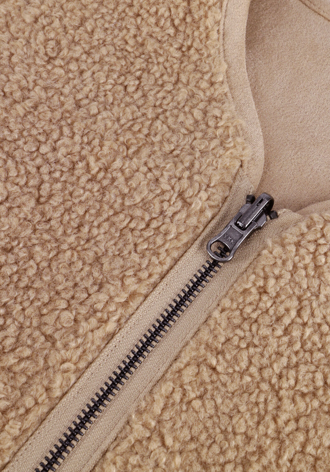 Camel KNIT-TED Gilet TASHA JACKET - large