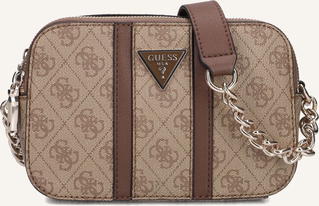 Bruine GUESS Crossbodytassen NOREEN CAMERA CROSSBODY Bruine GUESS Crossbodytassen NOREEN CAMERA CROSSBODY - large