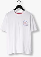 Witte SCOTCH & SODA T-shirt LEFT CHEST ARTWORK T-SHIRT