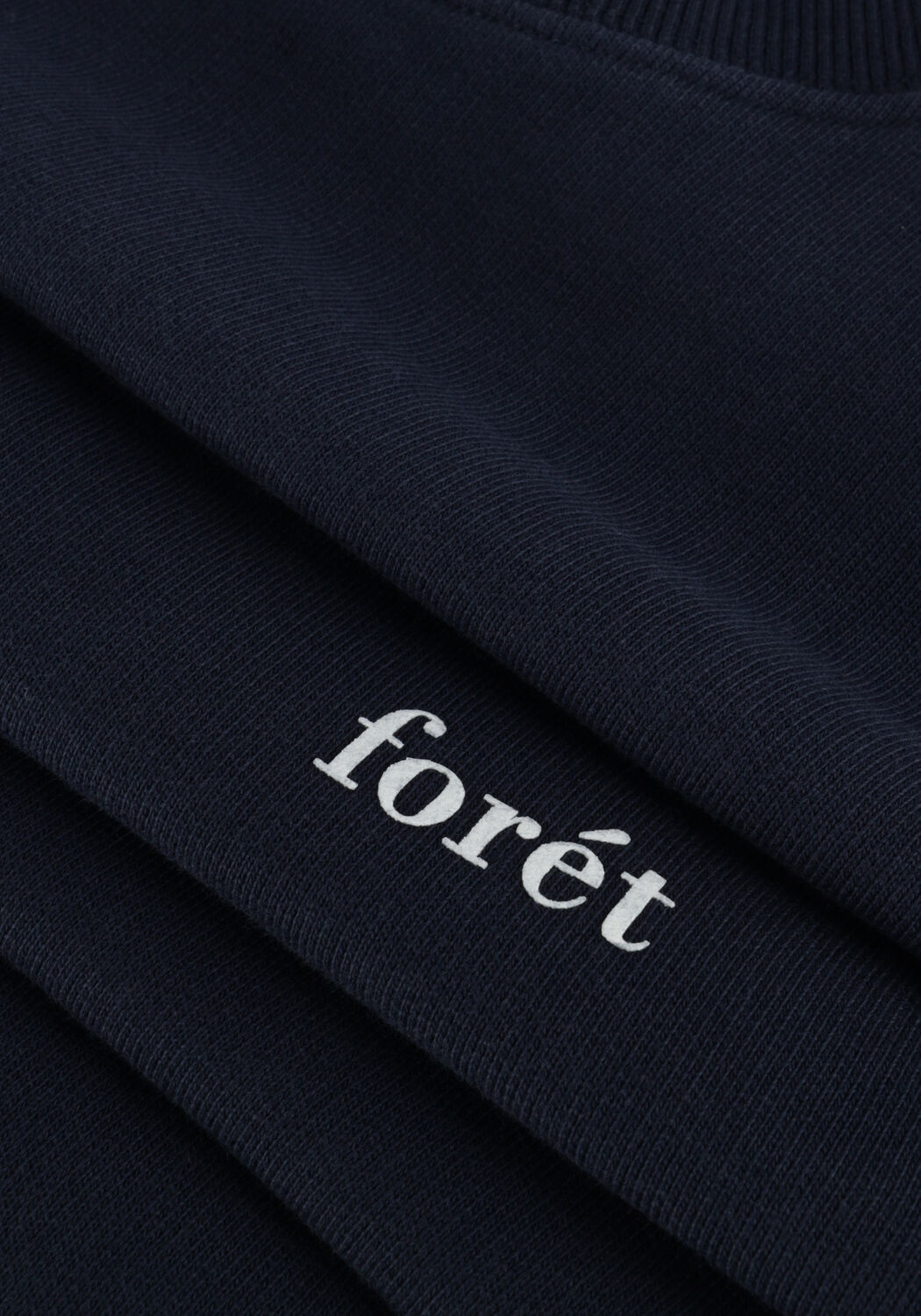 Donkerblauwe FOR&Eacute;T Trui ASH SWEATSHIRT - large