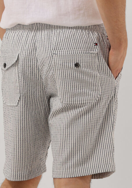 Blauwe TOMMY HILFIGER Korte broek HARLEM SEERSUCKER STRIPE PO - large