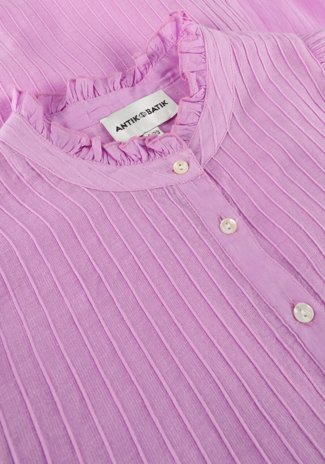 Lila ANTIK BATIK Maxi jurk YVONNE LONGDRESS - large