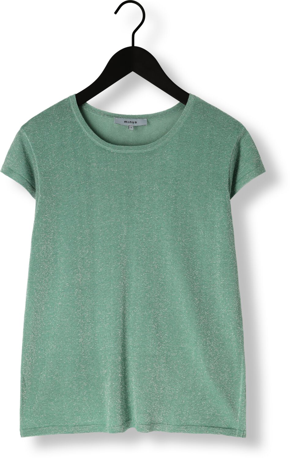 MINUS Dames Tops & T-shirts Carlina Knit Tee Groen