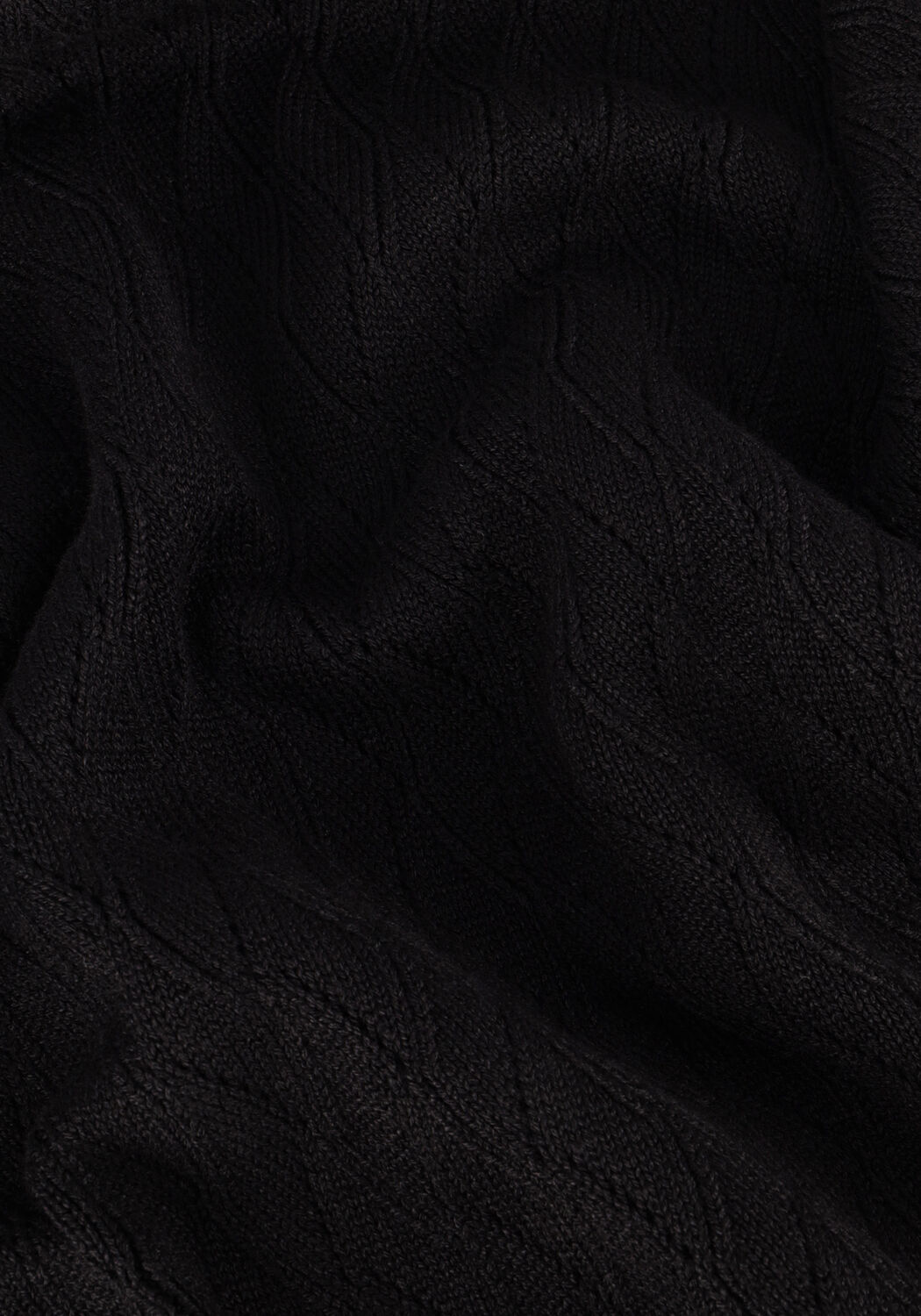 Zwarte SELECTED WOMEN Trui SLFCABALA LS KNIT O-NECK - large