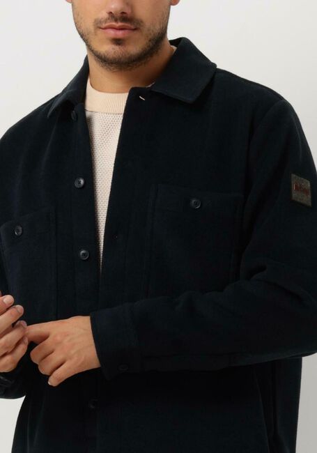 Donkerblauwe BOSS ORANGE Overshirt LOCKY_1 - large