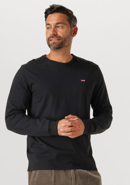 Zwarte LEVI'S T-shirt LS ORIGINAL HM TEE - large