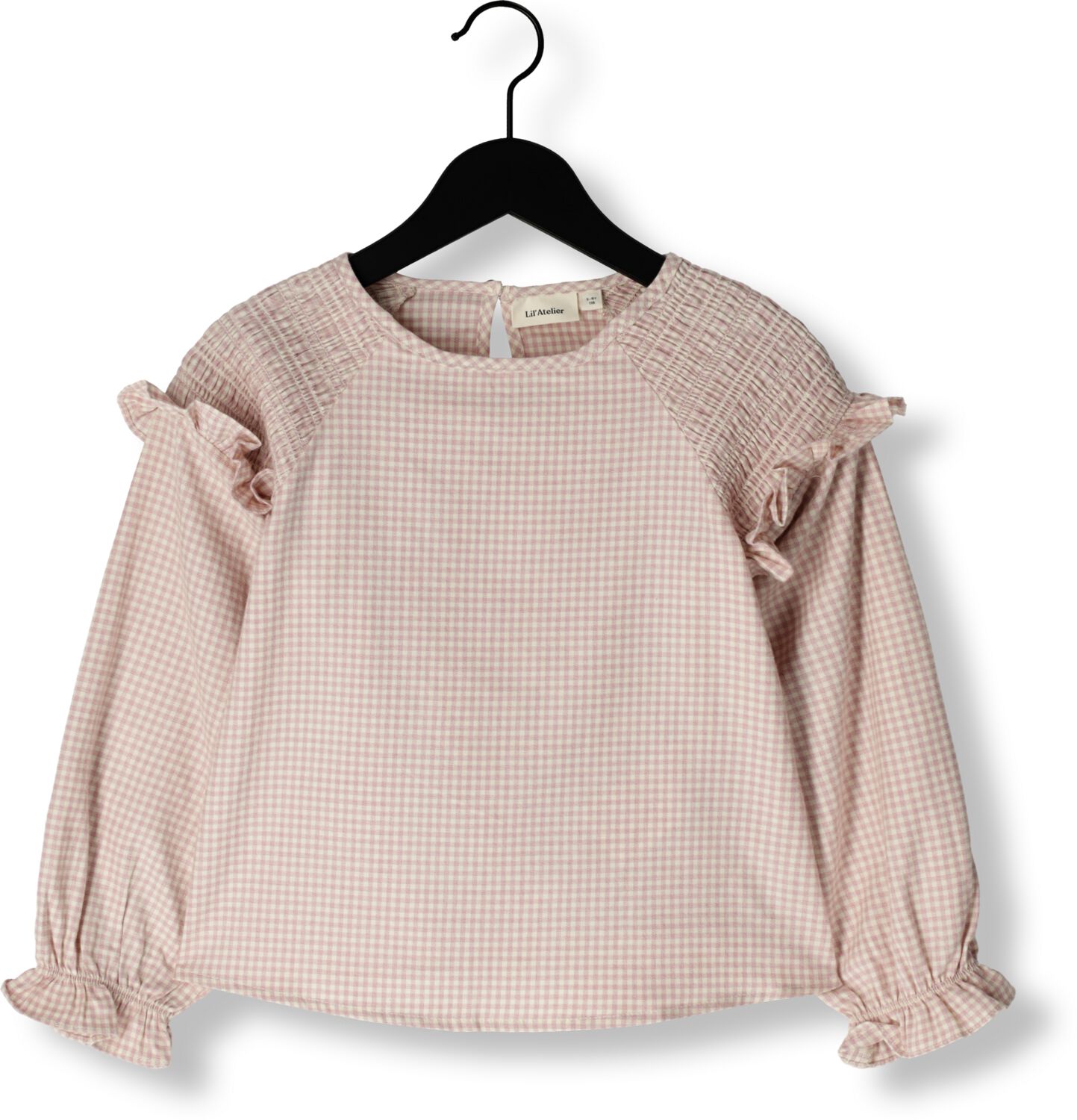 LIL' ATELIER Meisjes Blouses Nmftrika Ls Loose Shirt Lil Lichtroze