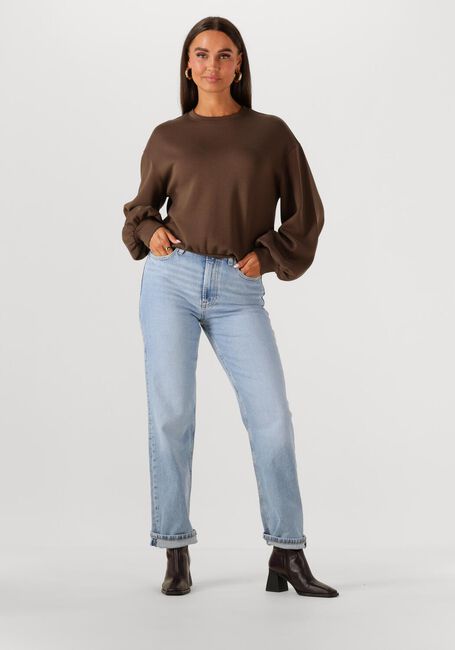 Bruine MSCH COPENHAGEN Trui MSCHBRIONNA IMA Q SWEATSHIRT - large