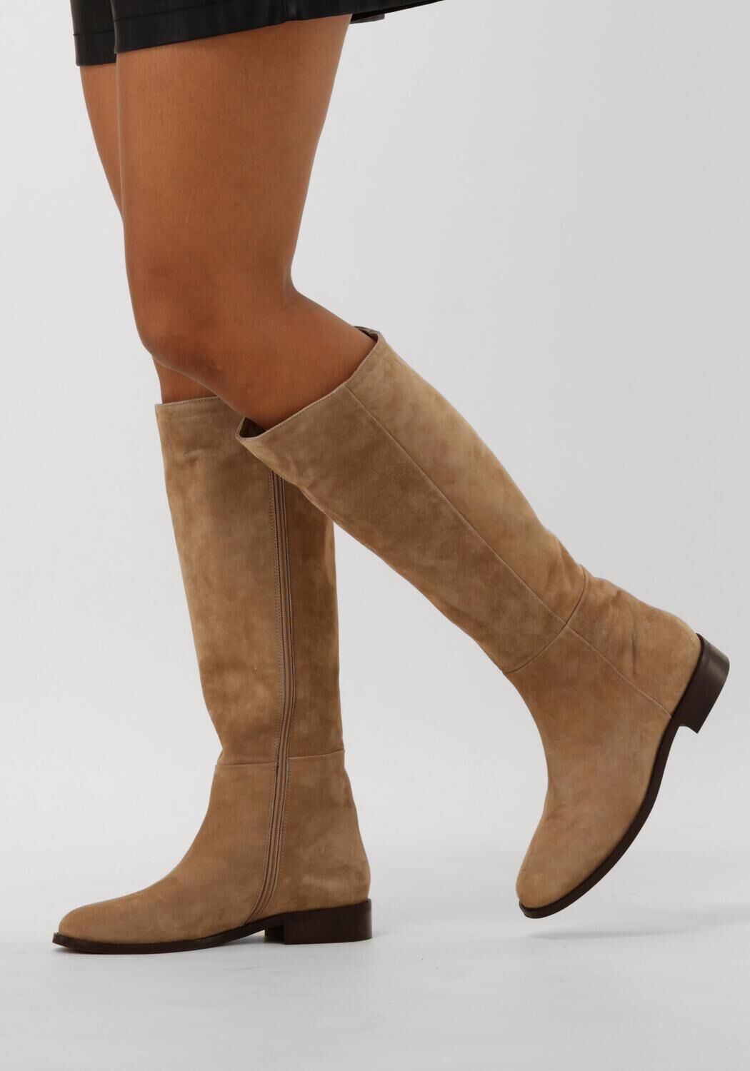 taupe notre v hoge laarzen 3496