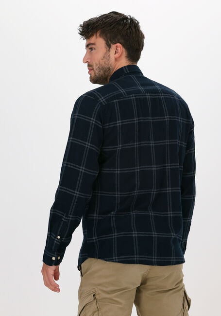 Blauwe SELECTED HOMME Casual overhemd SLIMFLANNEL SHIRT LS W - large