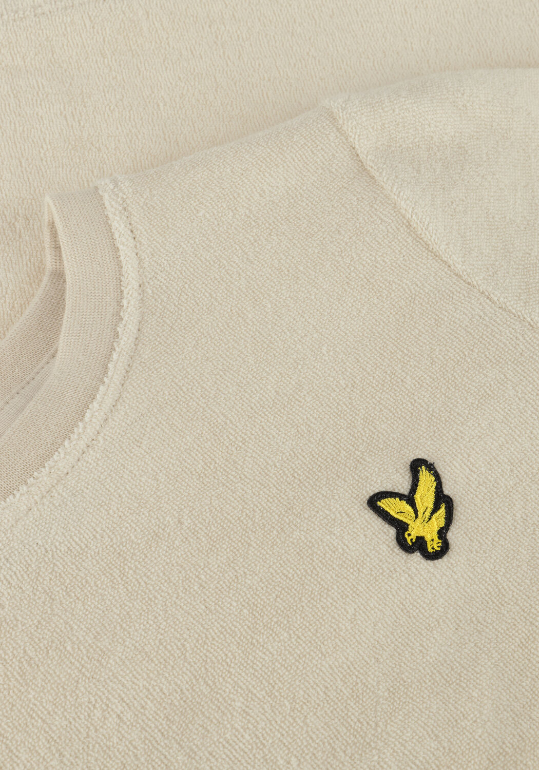 LYLE & SCOTT Jongens Polo's & T-shirts Linen Ss Shirt Ecru