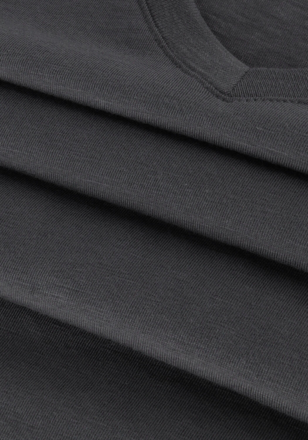 Grijze CC HEART T-shirt BASIC V-NECK T-SHIRT - large