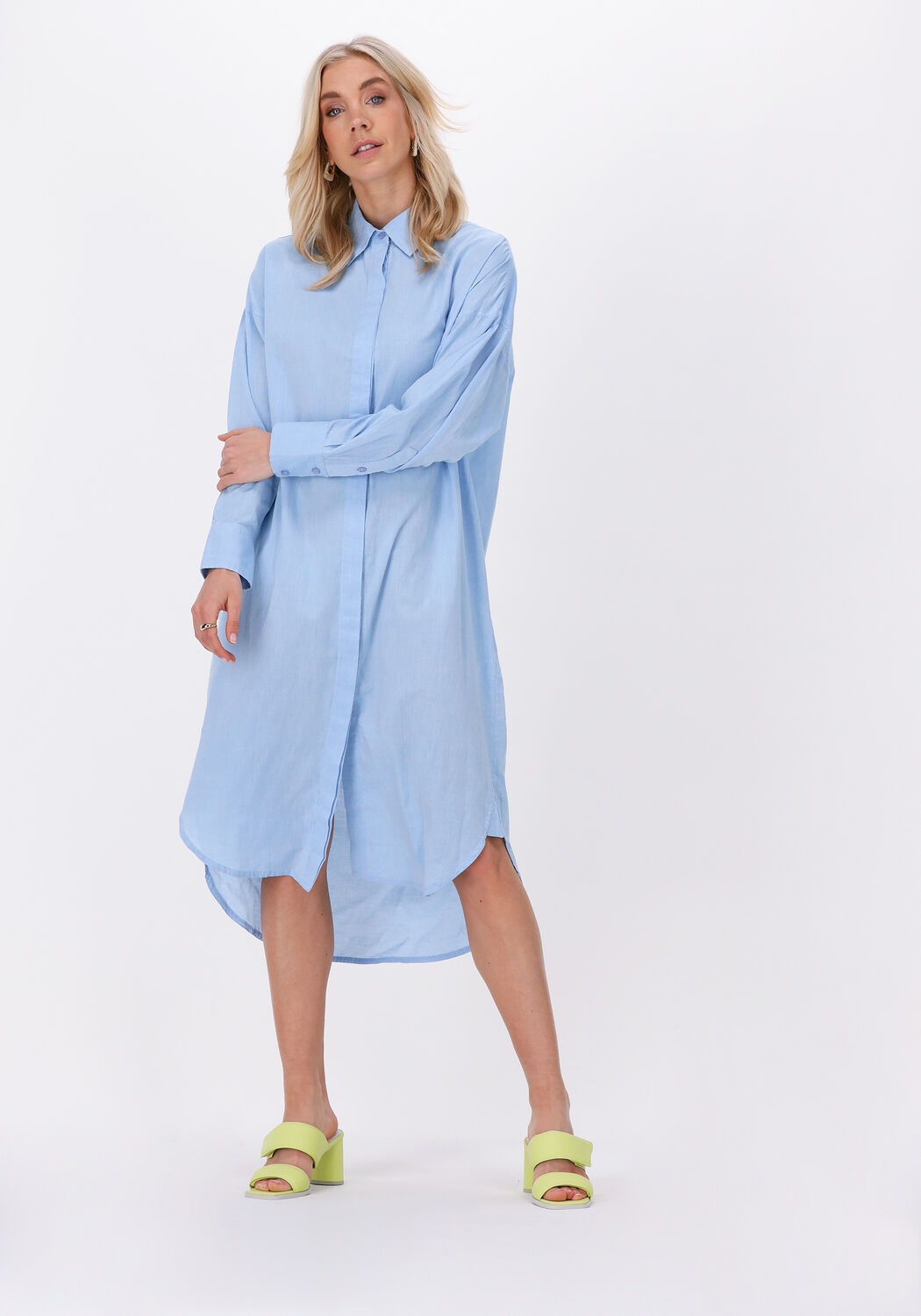 Lichtblauwe blouse hotsell jurk