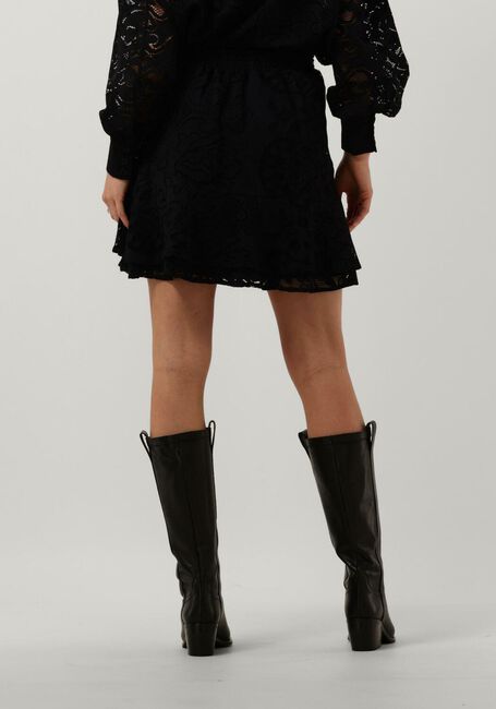 Zwarte ALIX THE LABEL Minirok LADIES KNITTED LACE SKIRT - large