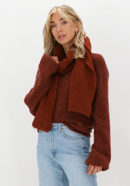 Bruine SIMPLE Sjaal BROOKE - large