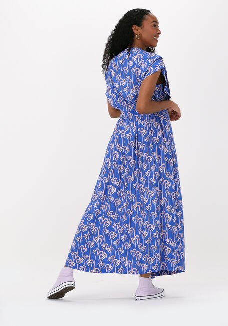 Positief Wonderbaarlijk baden Blauwe SCOTCH & SODA Maxi jurk SLEEVELESS VISCOSE WRAP DRESS | Omoda
